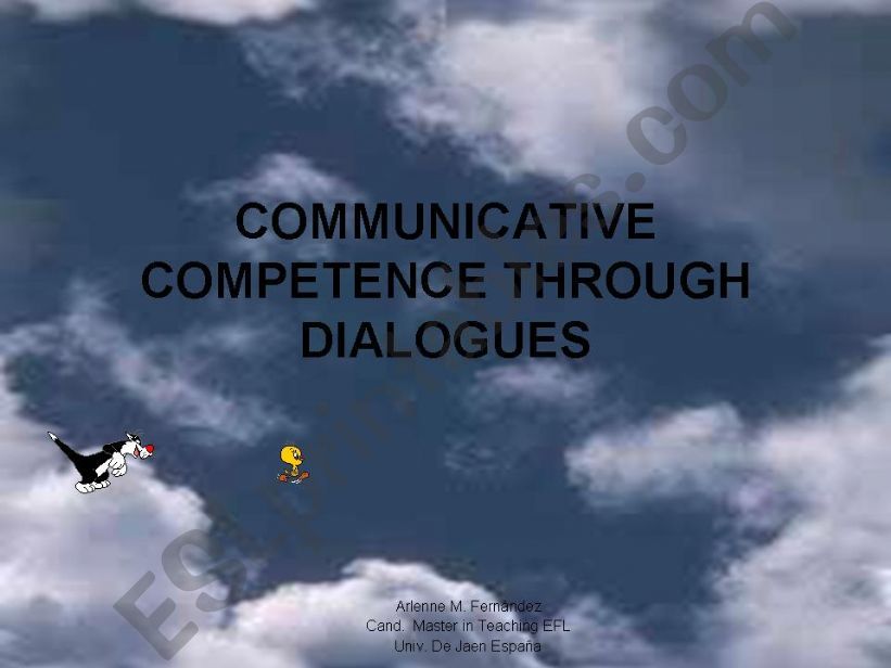 Communicative competence through dialogues