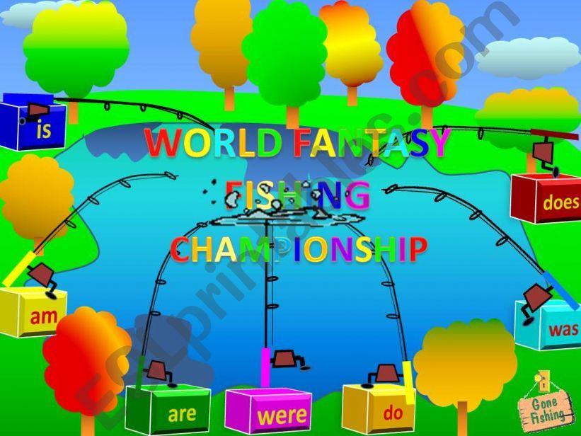 World Fantasy Fishing Competition Game (Auxiliary verbs) - Part 1 (2)
