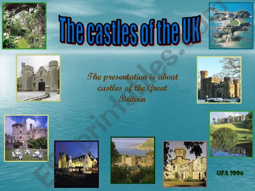 The Castles of the UK powerpoint