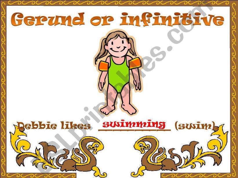 GERUND or INFINITIVE powerpoint