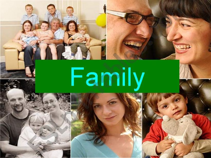 Family members powerpoint