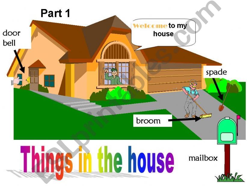 Things in the House - Part 1 powerpoint