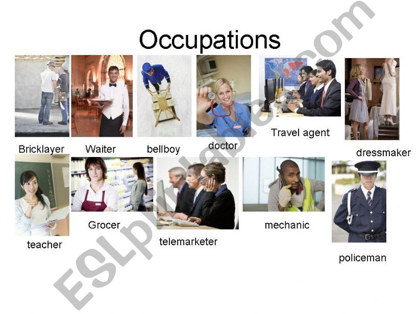 Occupations powerpoint