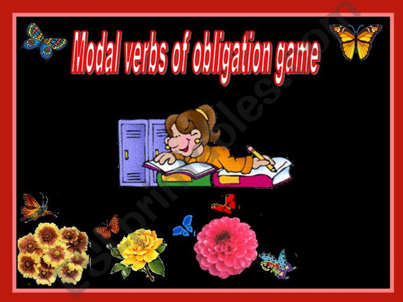 Modal verbs of obligation game: must,have to,should (30.07.2010)