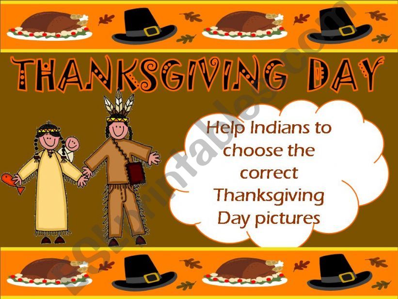 Thanksgiving Day part 1 powerpoint