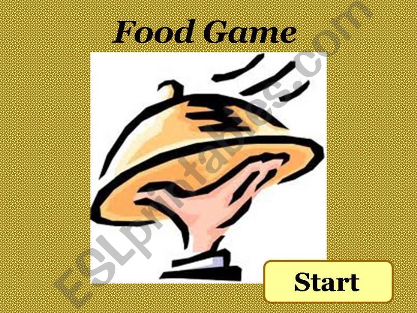 Food Game powerpoint