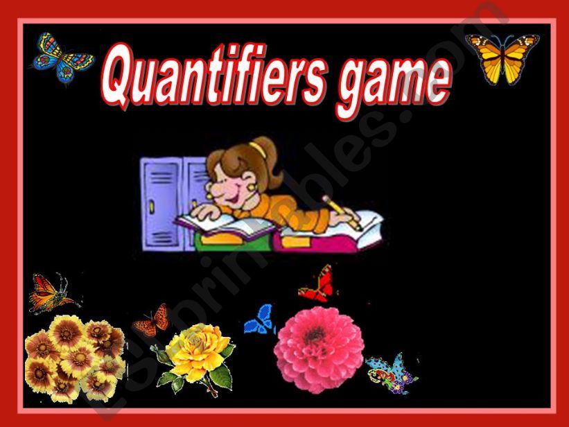 Quantifiers game (01.08.2010) powerpoint