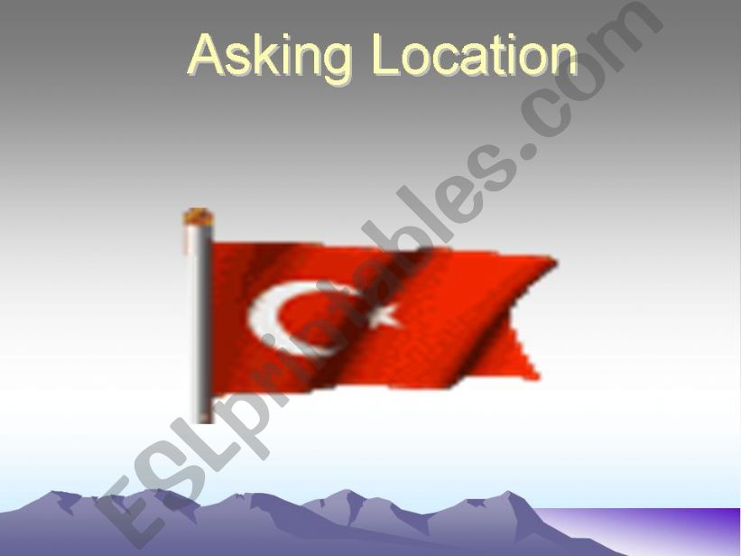asking location powerpoint