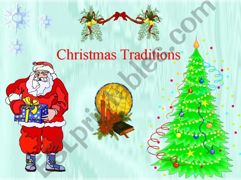 Christmas Traditions powerpoint