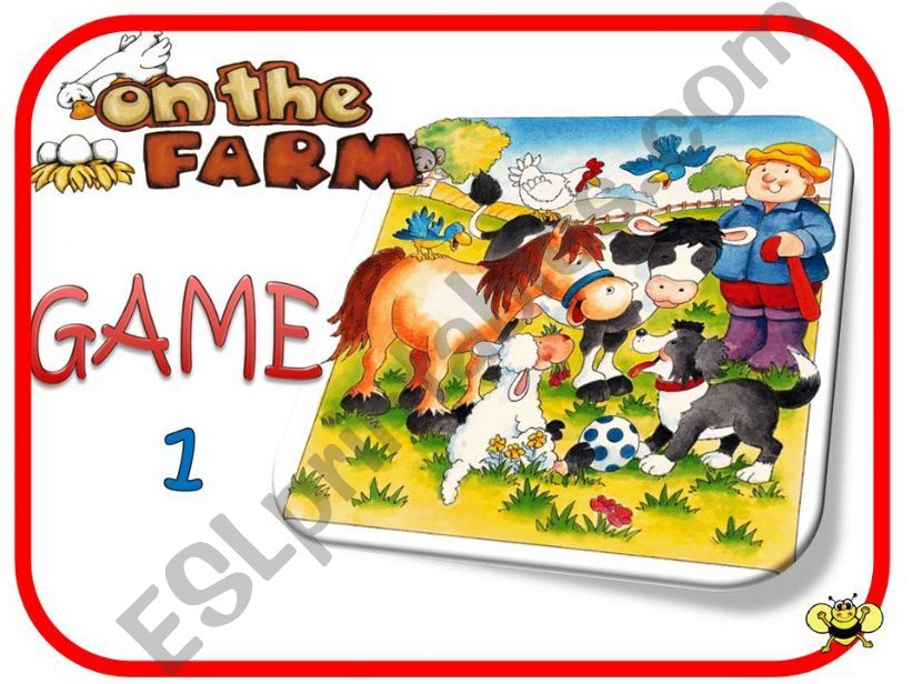 On the farm Game 1 /with sounds/