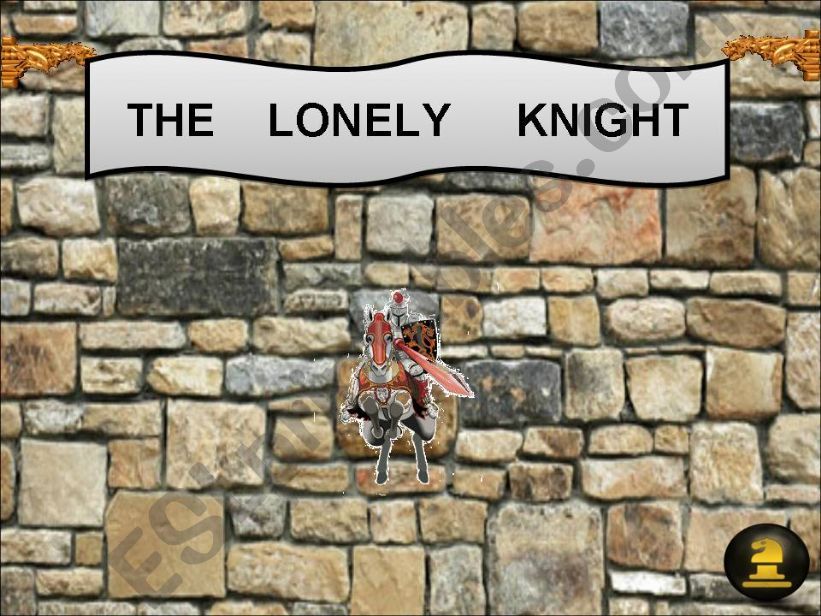 THE LONELY KNIGHT PART 1 powerpoint