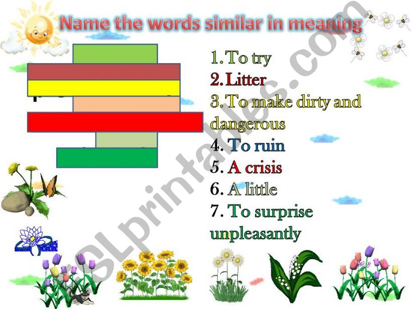 synonyms powerpoint