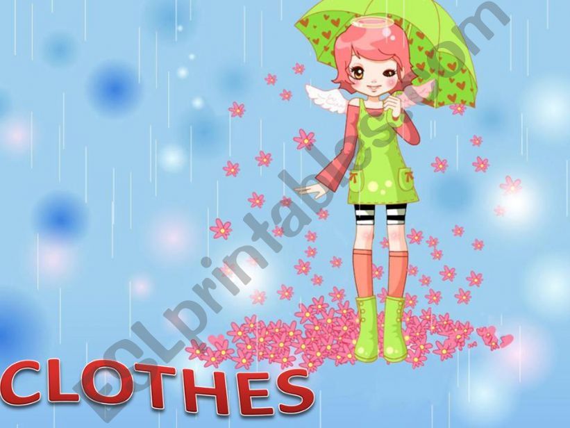 Clothes powerpoint