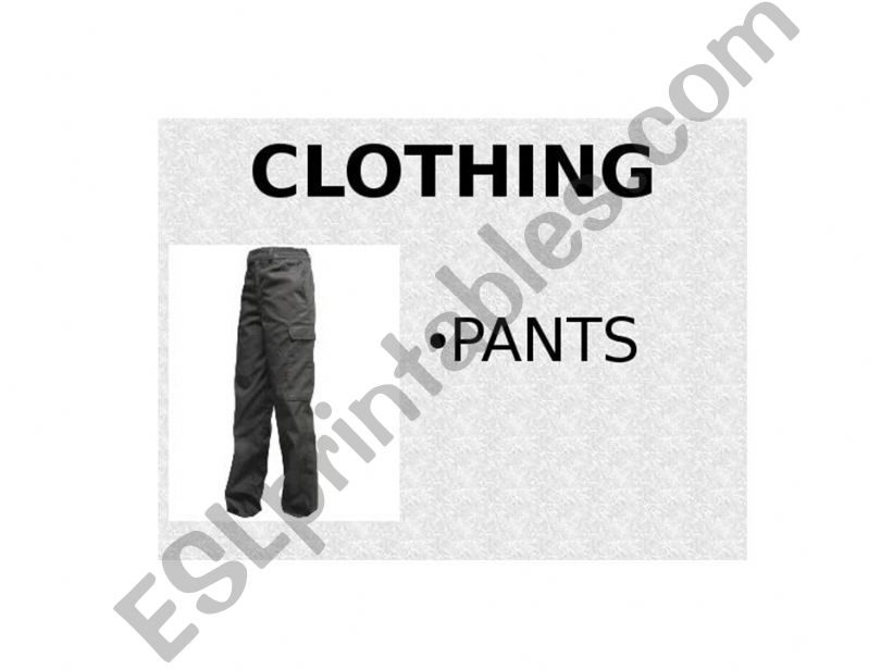 LETS LEARN THE CLOTHINGS IN ENGLISH! PART 1