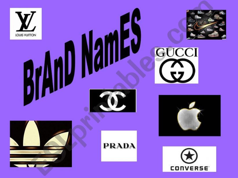 Top Brands of the World powerpoint