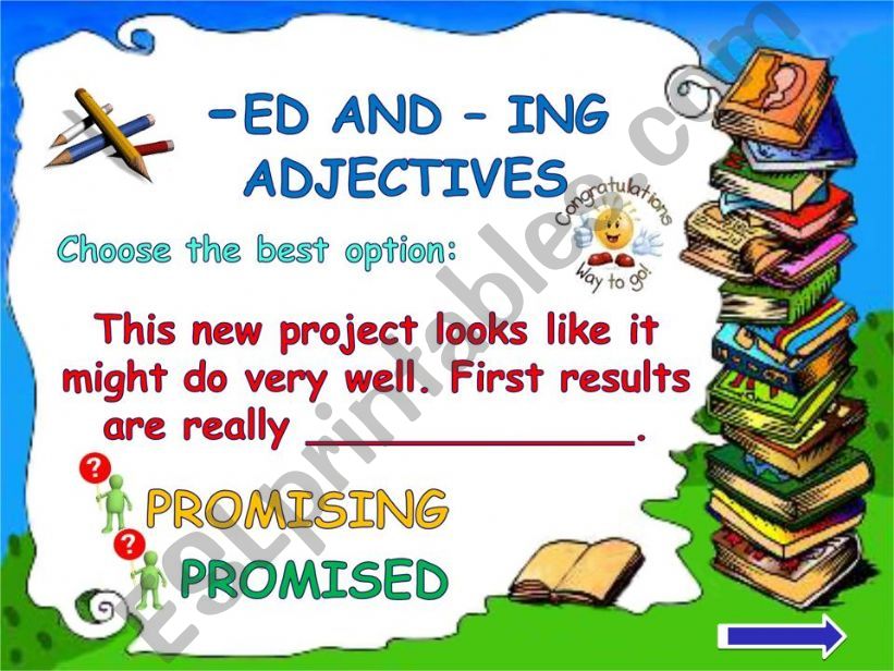 -Ed / -Ing Adjectives powerpoint