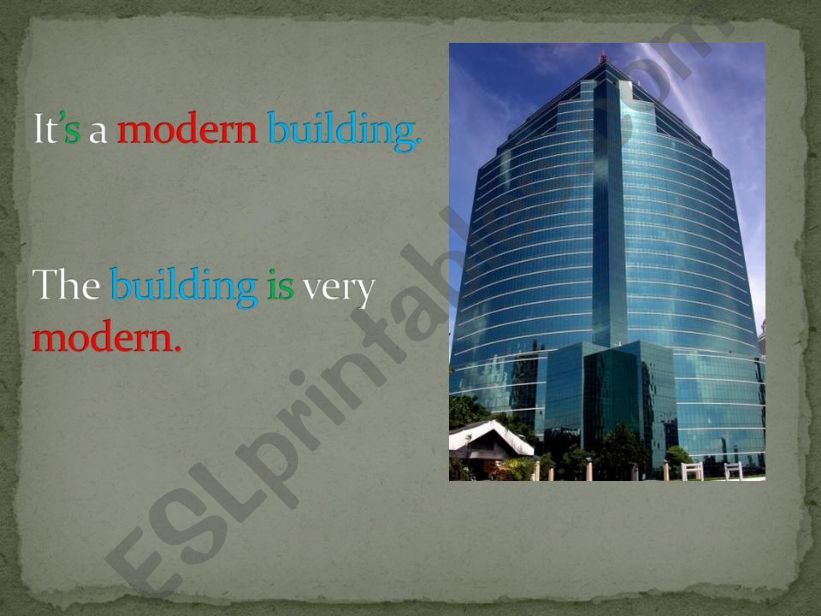 My town Part 2 powerpoint