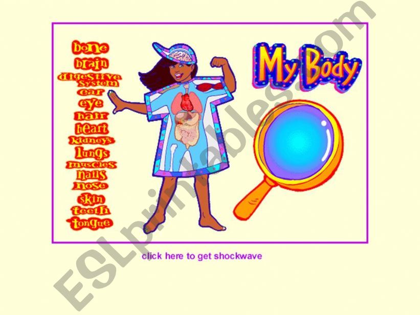 my body powerpoint