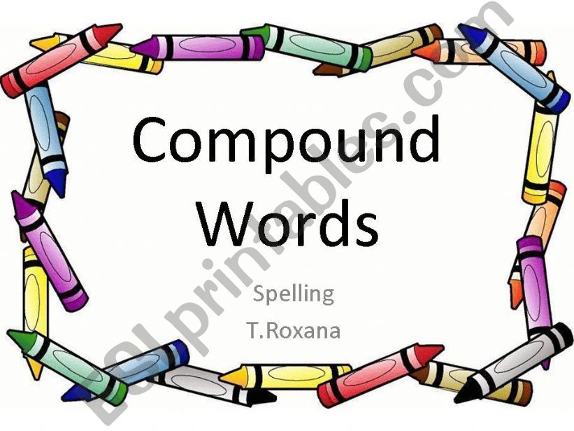 compound words powerpoint