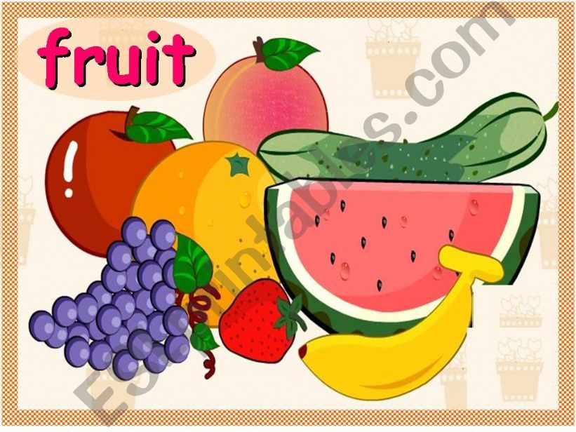 Fruit powerpoint