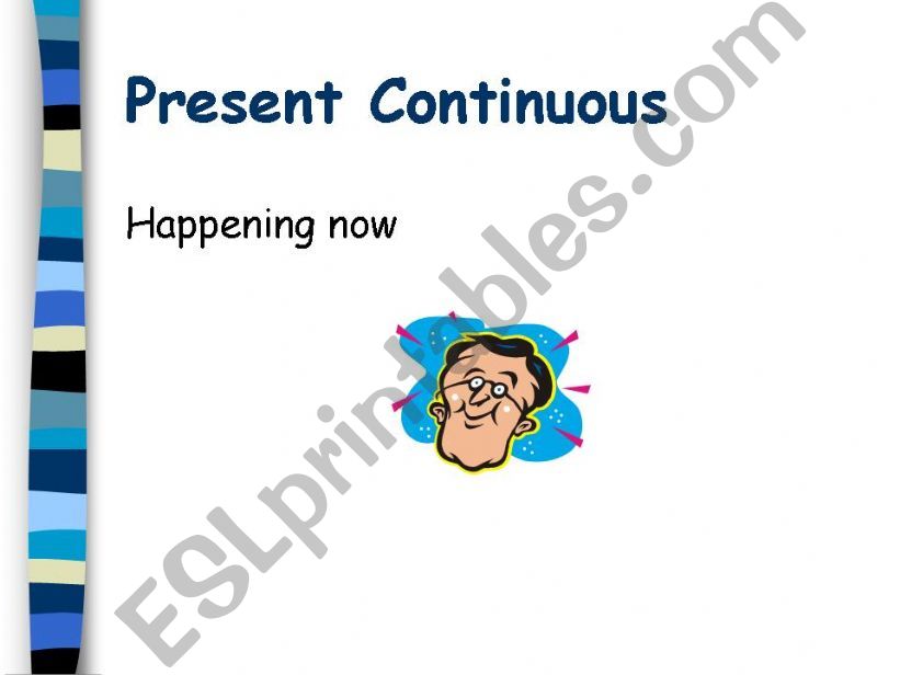 present continuous powerpoint