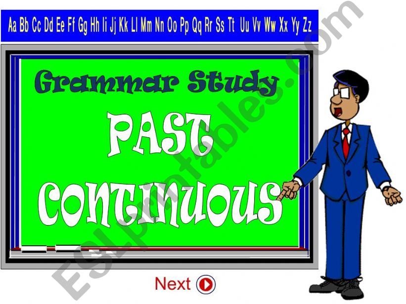 Past Continuous powerpoint