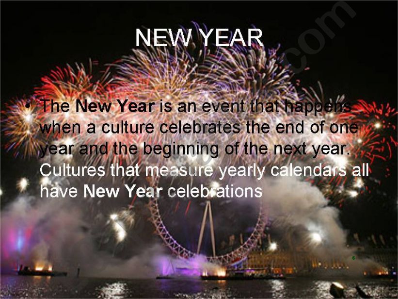 CELEBRATIONS powerpoint