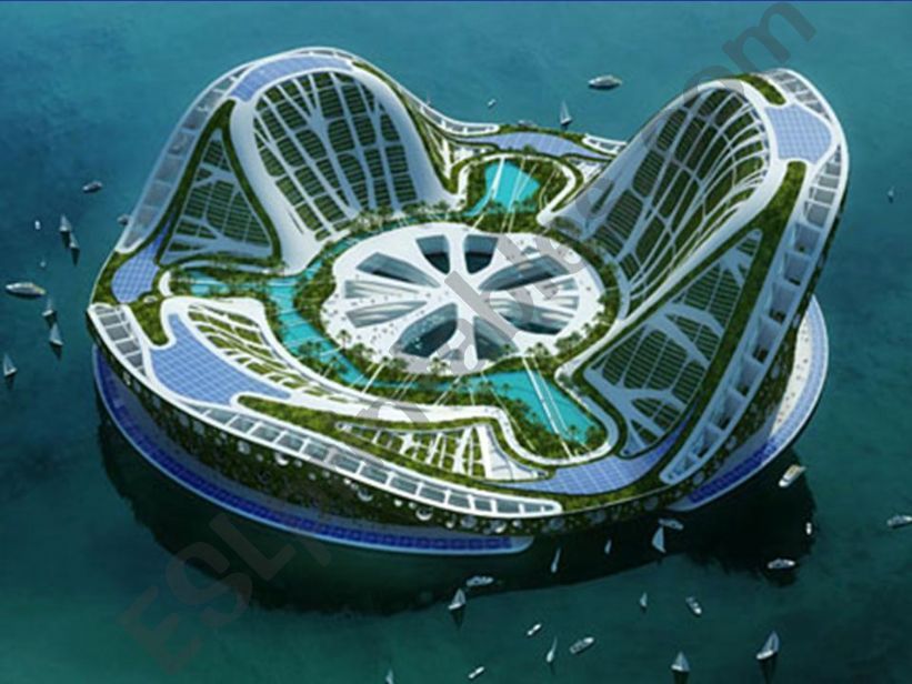 The Liliy Pad  -  A Futuristic City