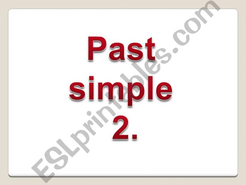 Pasr simple 2 powerpoint