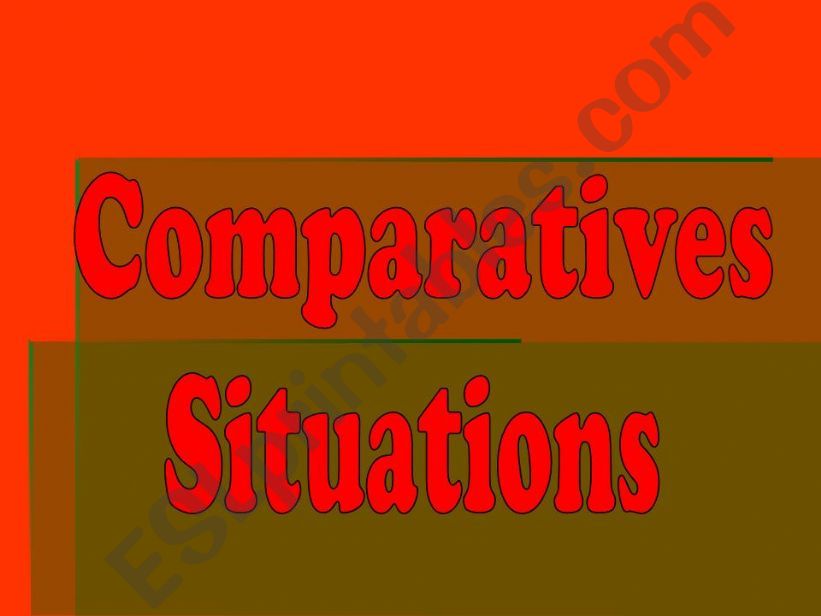 Comparison powerpoint