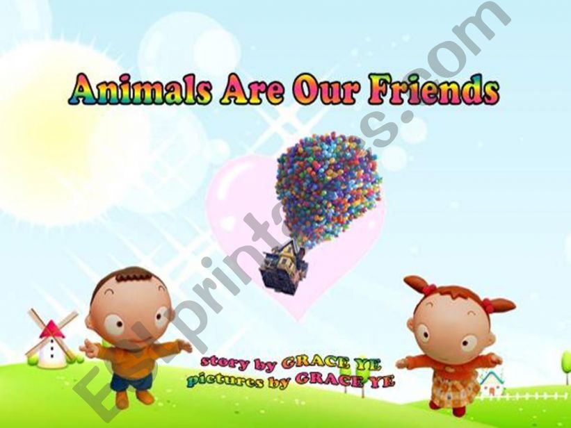 Animals are our friends 1 powerpoint