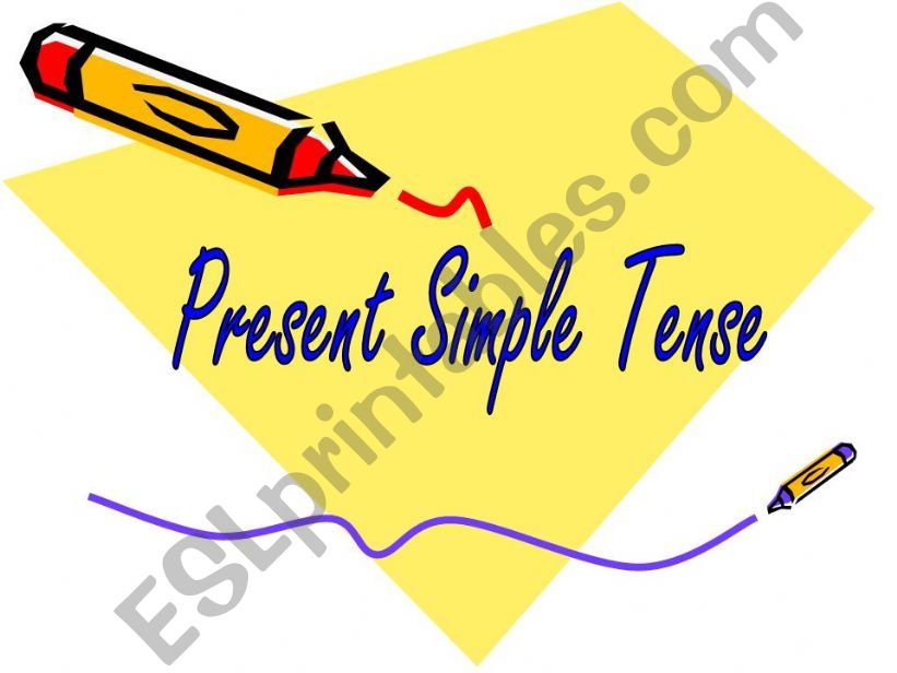 Simple Present powerpoint