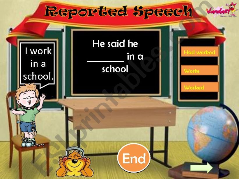 Reported Speech powerpoint