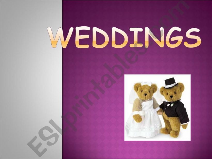 weddings powerpoint