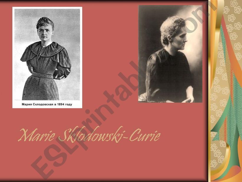 Marie Curie powerpoint