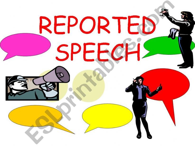 Reported Speech powerpoint