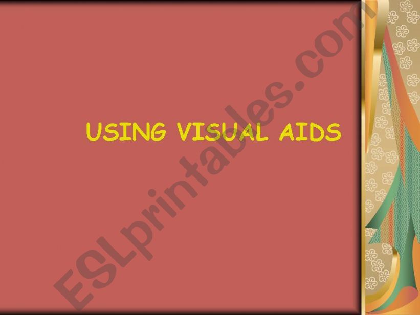 visual aids powerpoint