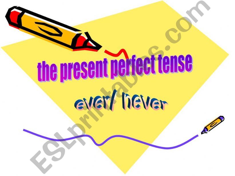 Present Perfect Tense powerpoint