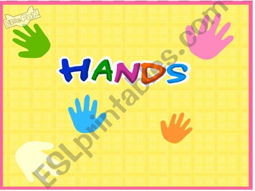 Hands powerpoint