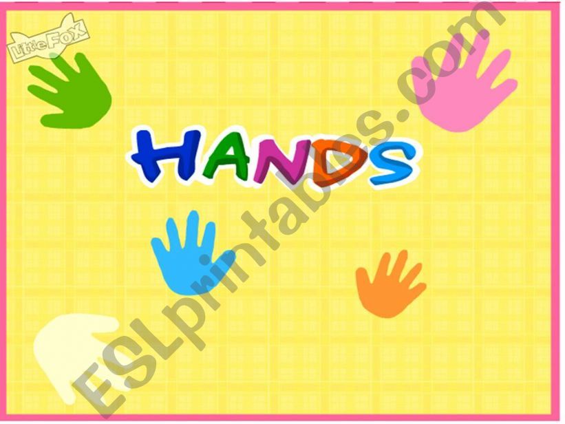Hands powerpoint