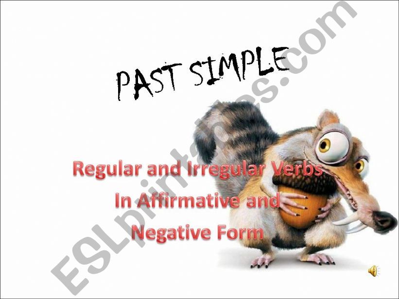 past simple verbs powerpoint