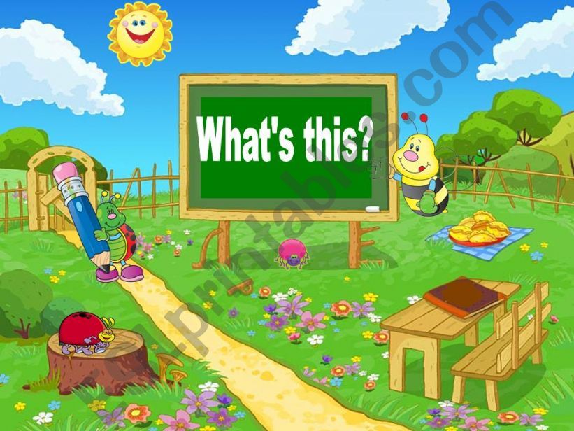 Whats this? - fruit vocabulary game