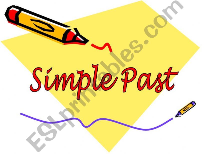 Simple Past powerpoint