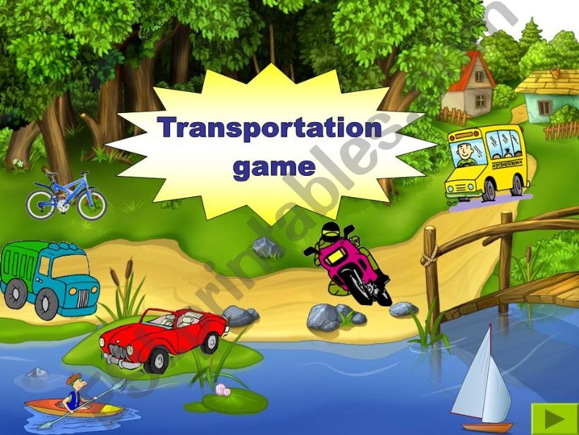 Transportation game powerpoint