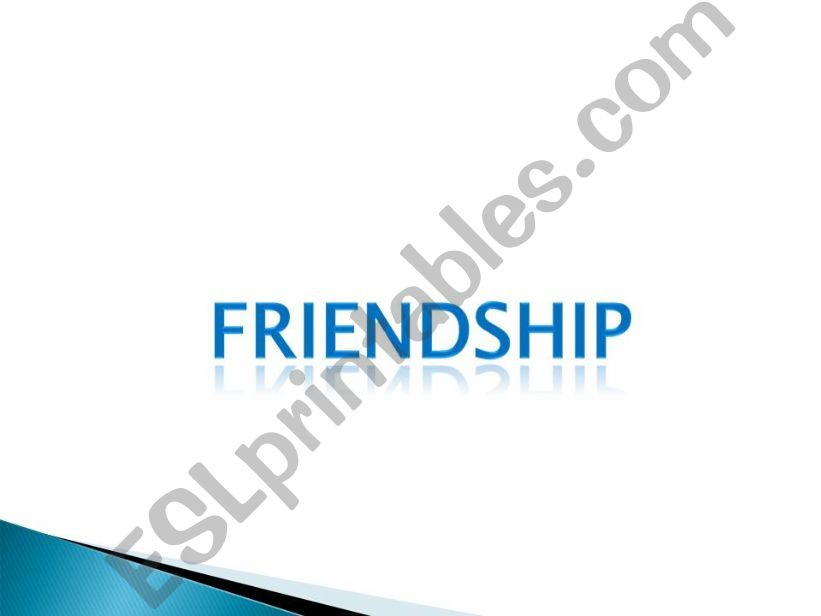 Friendship  powerpoint