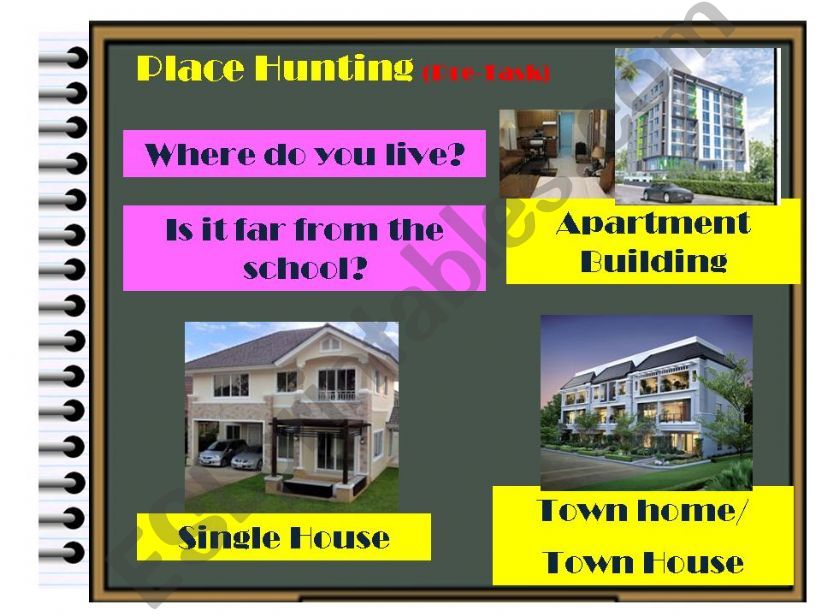 Place Hunting  powerpoint