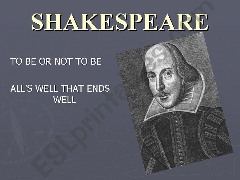 SHAKESPEARE powerpoint