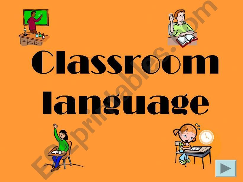 CLASSROOM ENGLISH powerpoint