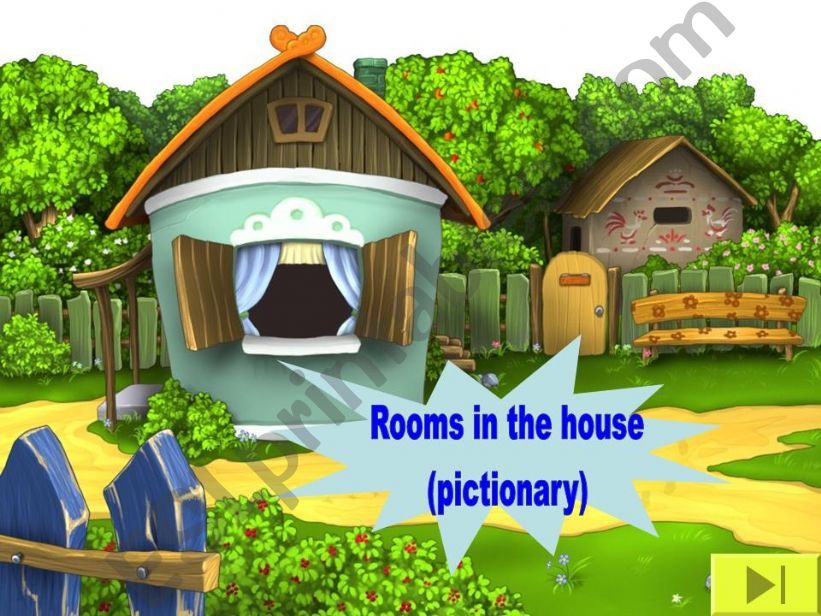 Rooms in the house powerpoint