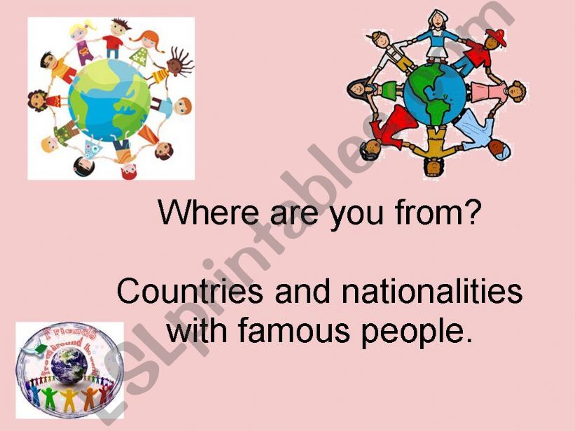 Where are you from with celebrities